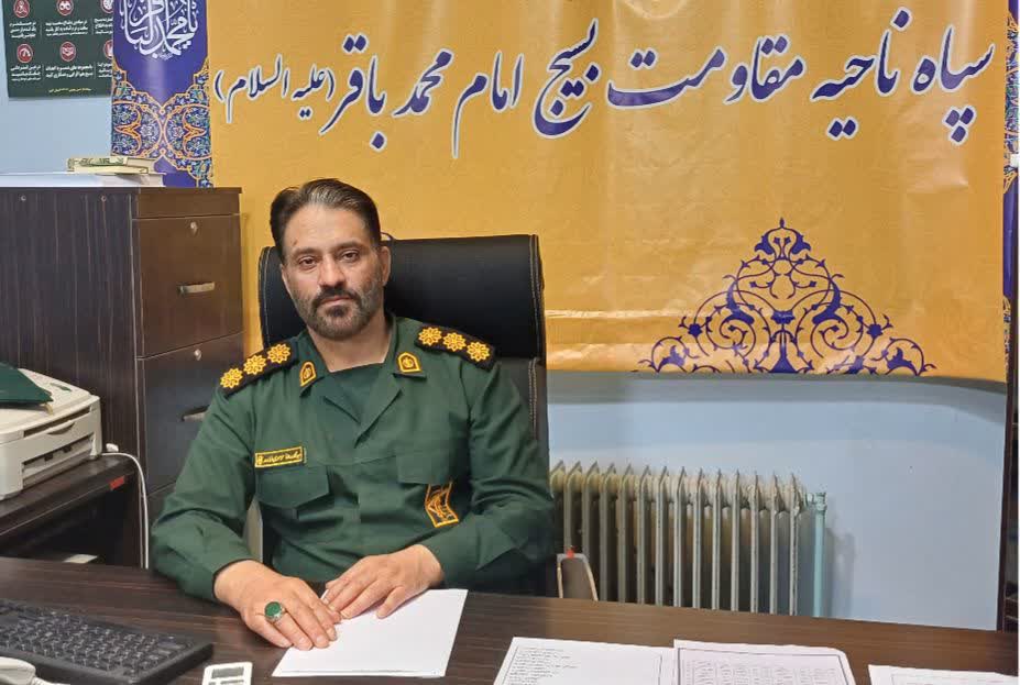 دعوت فرمانده سپاه بخش آسارا از مردم برای حضور در راهپیمایی روز قدس