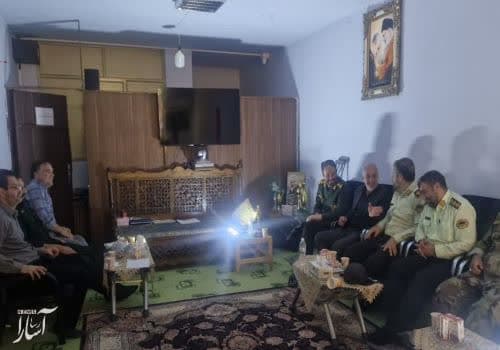 سرگرد احمدی با فرمانده سپاه بخش آسارا دیدار و گفتگو کردند.