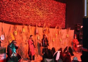 اجرای نمایش مذهبی در روستای مورود