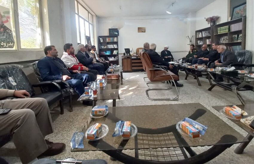 گردهمایی مسئولین بخش آسارا با هدف جشن گلریزان زکات