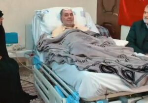 دختر شهید سلامی از سردار جانباز رضا سلیمانی تجلیل کرد