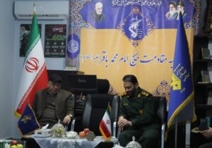 دیدار بخشدار و رئیس شورای اسلامی بخش آسارا بافرمانده سپاه بخش آسارا