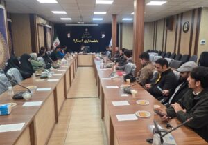 نشست بخشدار آسارا با جوانان پیرامون انتخابات