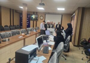 بازدید امام‌ جمعه آسارا از ستاد انتخابات بخش 