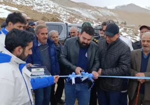 افتتاح منبع آب شرب در بخش آسارا