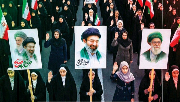 بیعت دختران جانفدای ایران با رهبر معظم انقلاب