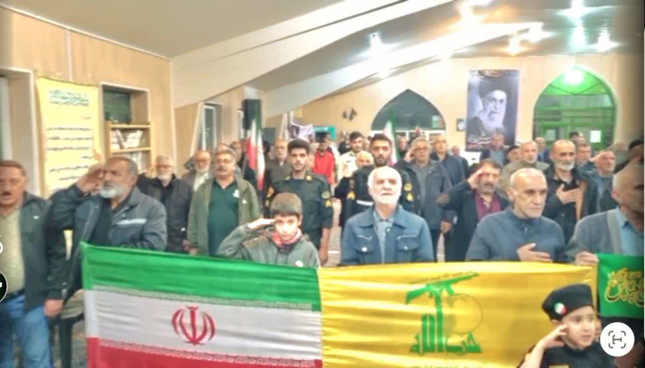 هشتادمین حضور شبانه اهالی آسارا در مصلای شهرستانک برگزار شد