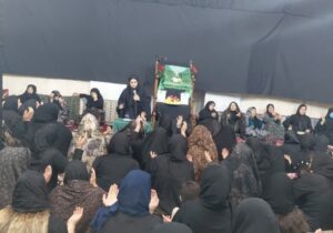 طنین نام حضرت علی‌اصغر(ع) در روستاهای بخش آسارا؛ همایش شیرخوارگان حسینی با شکوه برگزار شد