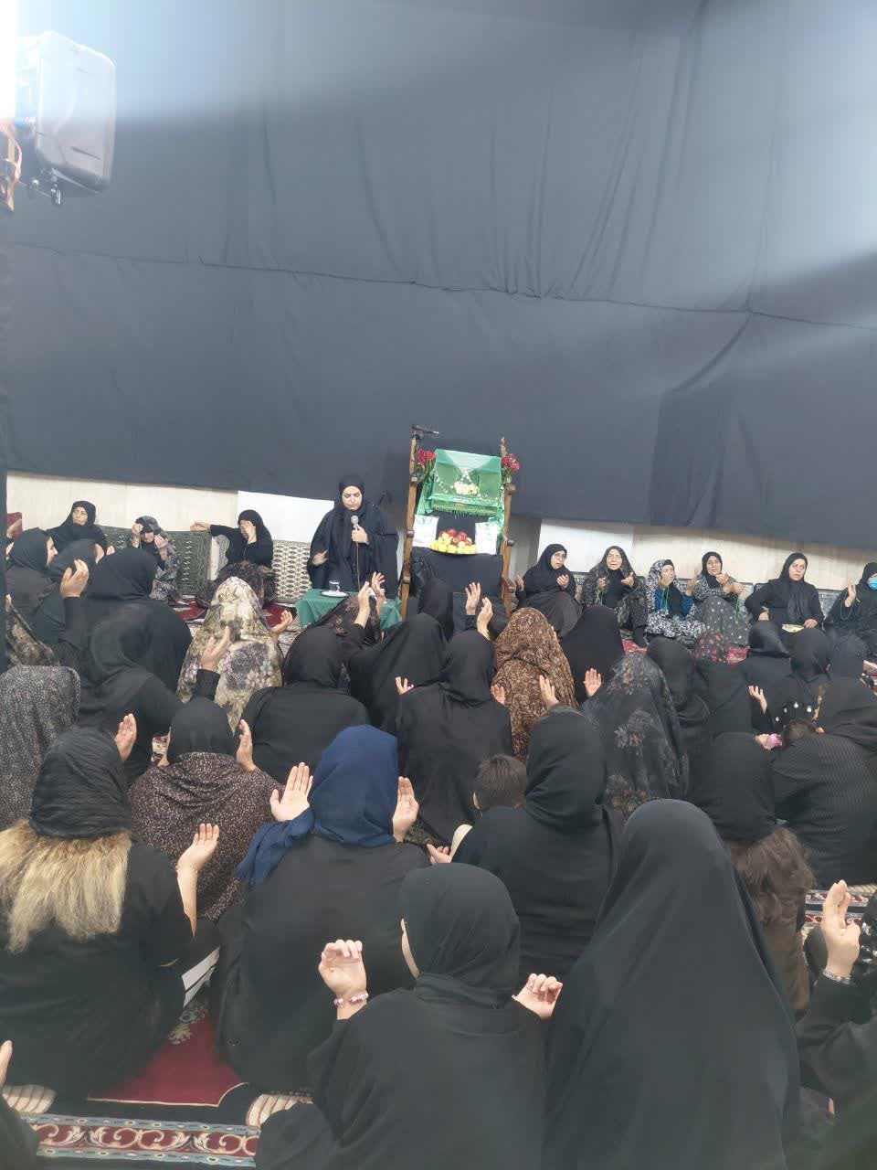 طنین نام حضرت علی‌اصغر(ع) در روستاهای بخش آسارا؛ همایش شیرخوارگان حسینی با شکوه برگزار شد