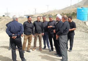 بازدید مسئولان بخش آسارا از موکب «رهبر شهید» در محور اتوبان همت