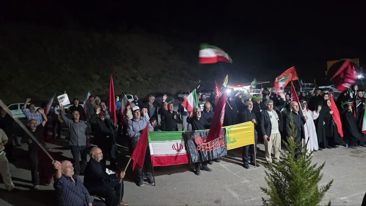 «میثاق در مسیر عشق»؛ تجدید بیعت شبانه ولایتمداران دهستان نسا با آرمان‌های رهبر شهید