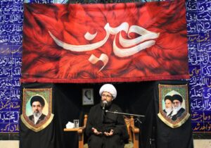مراسم بزرگداشت هفتمین روز تدفین آقای شهید ایران با حضور امام جمعه بخش آسارا برگزار شد