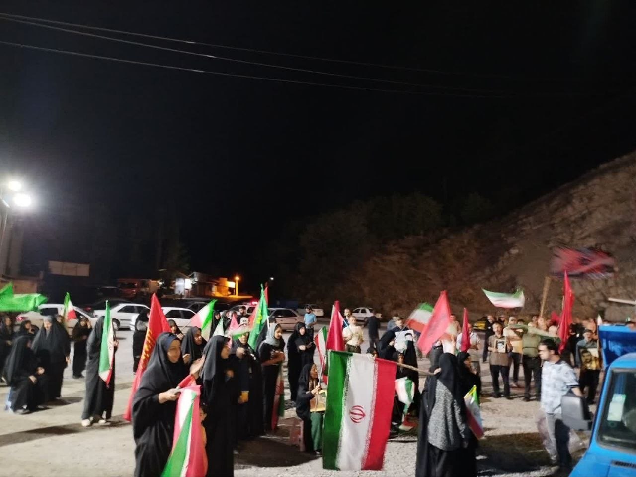 موج مقاومت به یکصد و پنجاهمین شب خود در آسارا رسید