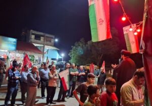 تجمع مردمی در اویزر بخش آسارا؛ تجدید بیعت با رهبری سوم انقلاب