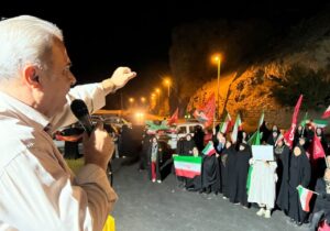 برگزاری یکصد و هشتاد و چهارمین تجمع مردمی اهالی بخش آسارا در دوراهی شهرستانک