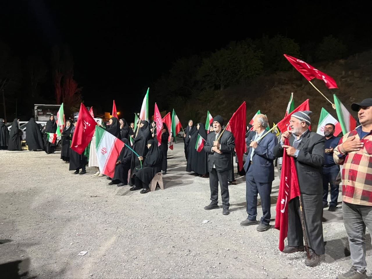 تداوم پایداری مردمی در بخش آسارا؛