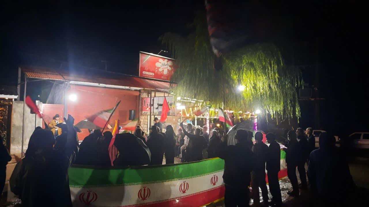 برگزاری دویست‌وشانزدهمین شب تجمعات مردمی در بخش آسارا به میزبانی اهالی سرخدر