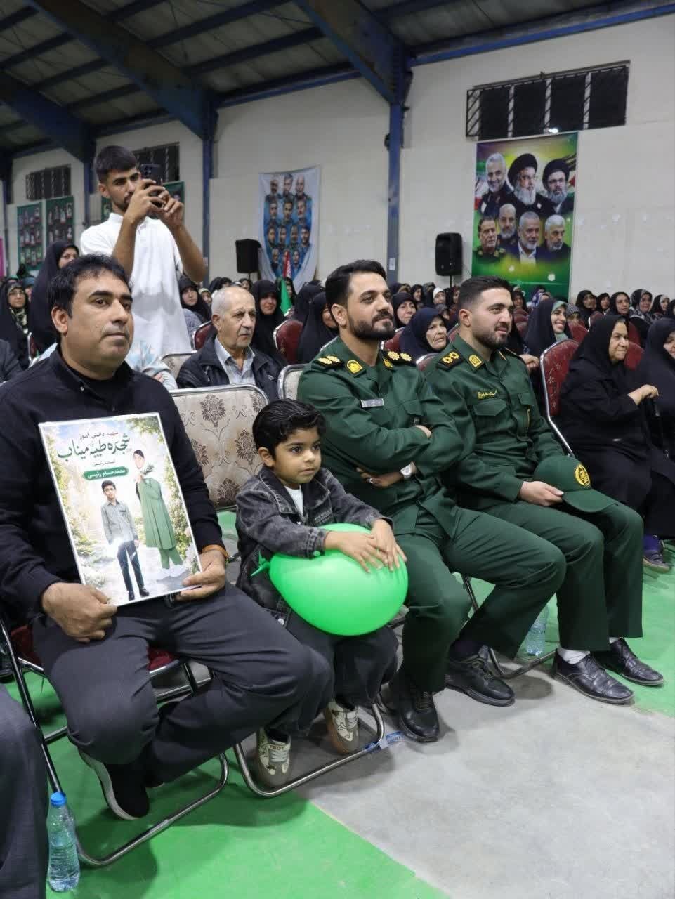 اجتماع «جان‌فدایان دهستان نسا» در پاسداشت مقام شهدا برگزار شد