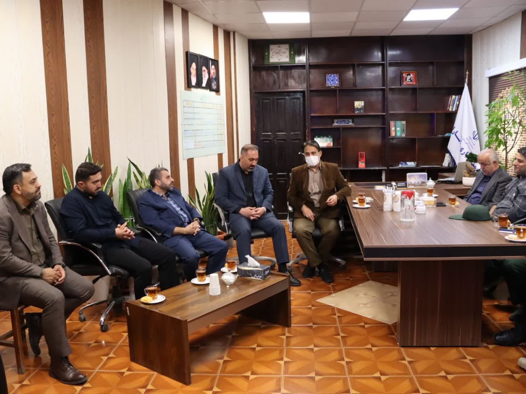 تأکید بر همدلی و همکاری برای توسعه آسارا؛ دیدار فرمانده سپاه ناحیه با بخشدار محترم