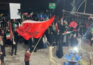 طنین فریاد بیعت با ولایت در محور کرج–چالوس؛ خروش انقلابی مردم بخش آسارا در محکومیت جنایات استکبار
