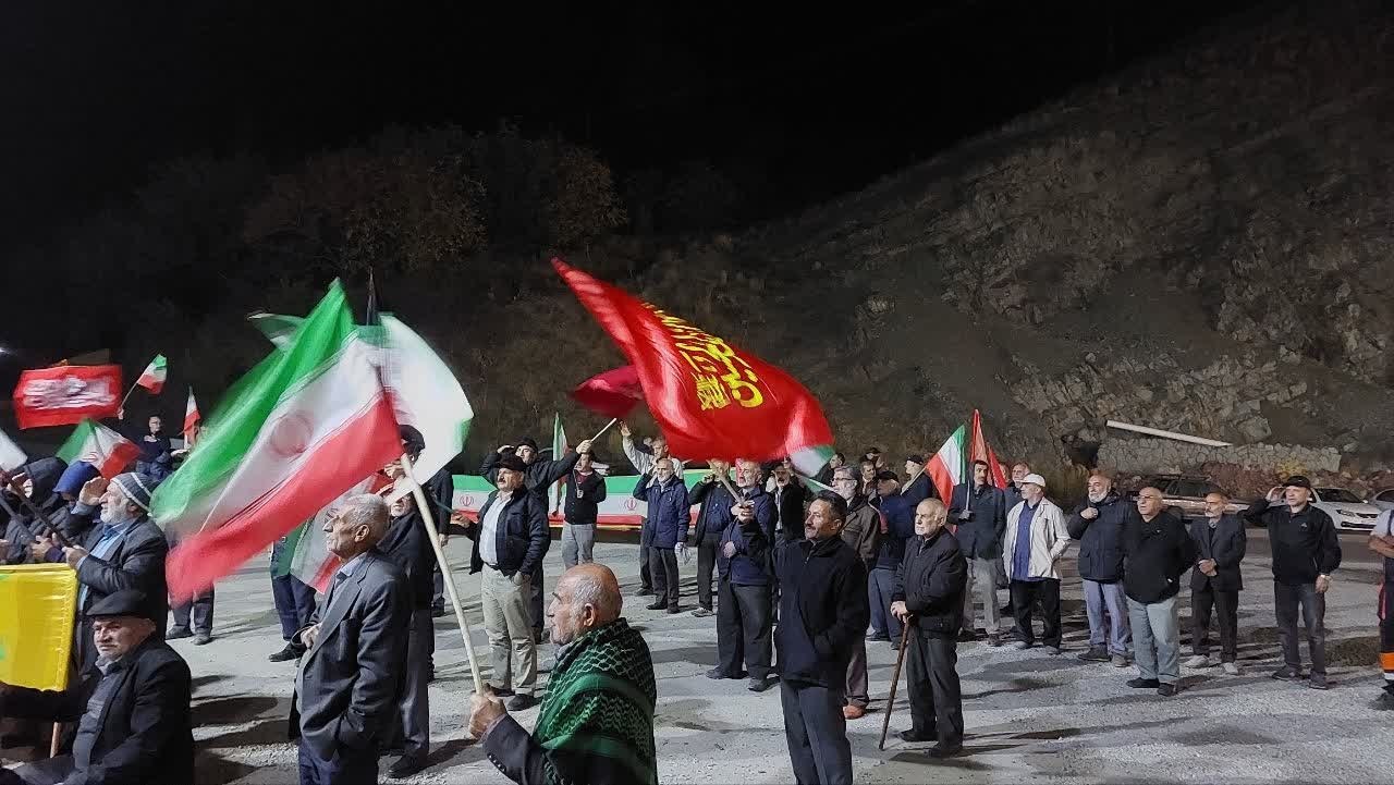 ۲۲۵ شب هم‌صدایی و همراهی در آسارا؛ تجمع شبانه مردم در شهرستانک به میزبانی روستای کسیل برگزار شد