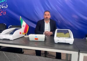 حضور بخشدار آسارا در مانور انتخابات الکترونیکی استان البرز
