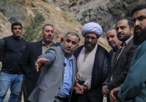 بازدید میدانی از پروژه آبرسانی سردار شهید حمیدرضا جهانی در روستای اویزر