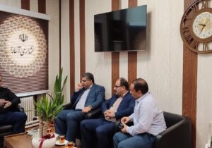 دیدار رئیس شعبه مرکزی بانک سپه با بخشدار آسارا با محوریت ارتقای خدمات بانکی در مناطق روستایی