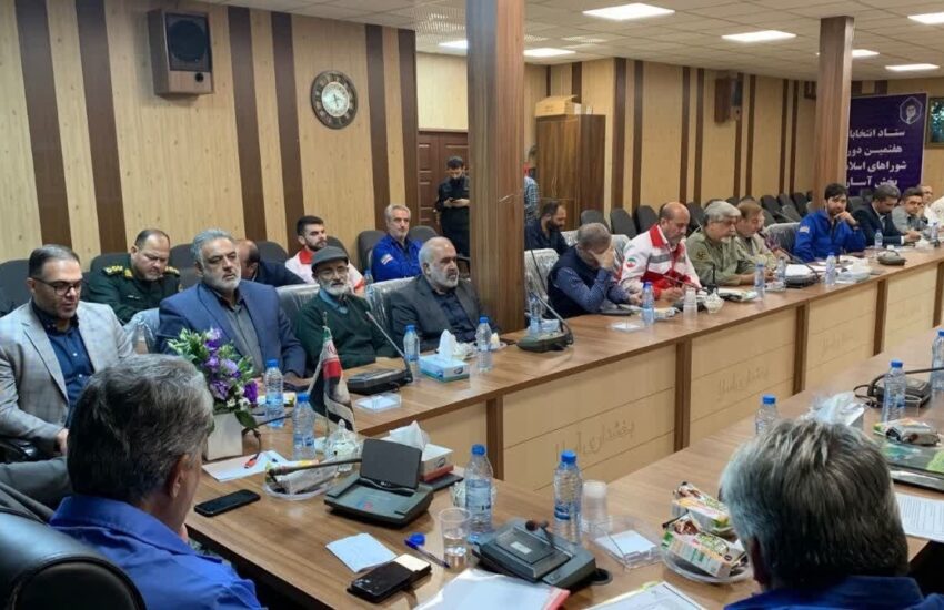 تأکید بر آمادگی دستگاه‌های اجرایی برای مقابله با سیلاب در بخش آسارا