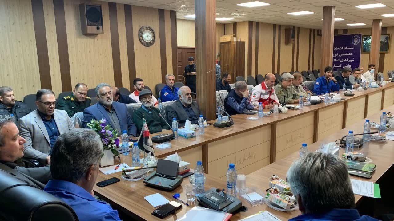 تأکید بر آمادگی دستگاه‌های اجرایی برای مقابله با سیلاب در بخش آسارا