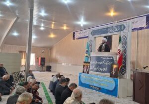 اقامه نماز جمعه بخش آسارا به امامت حجت‌الاسلام فیض کریمیان در مصلی قدس
