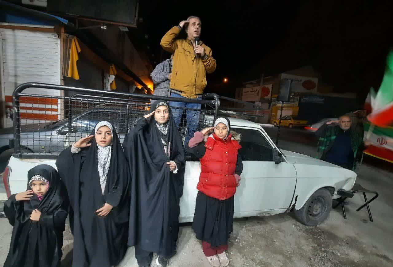 ۲۳۷‌اُمین شب اقتدار اهالی ولایتمدار بخش آسارا در روستای گچسر برگزار شد